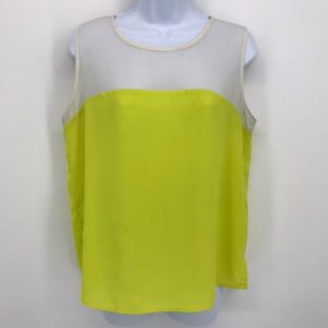 Forever 21 Neon Yellow Blouse
